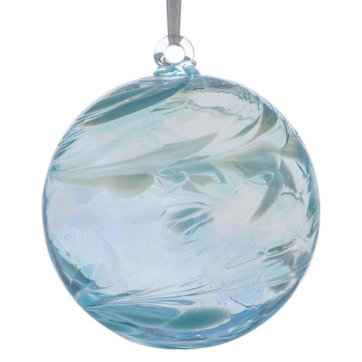Sienna Glass Birthstone Ball - March - Something Different Gift Shop