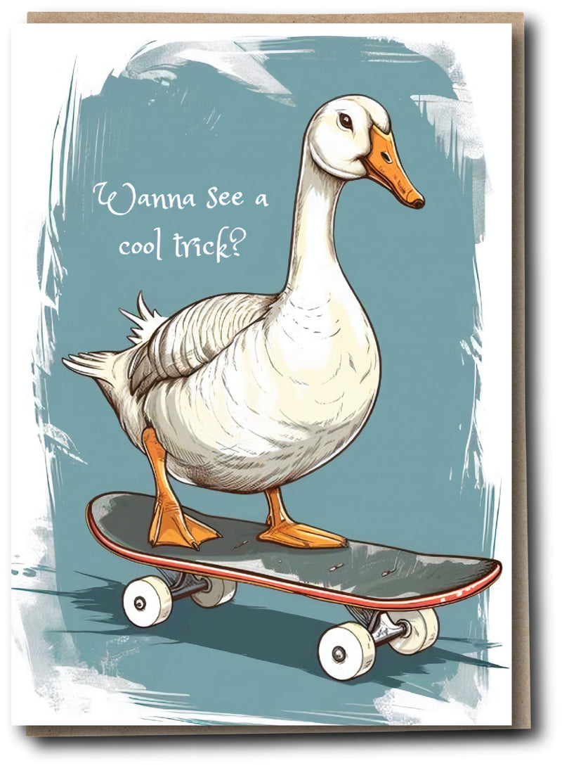 Silly Sausage Cards - Cool Trick - Something Different Gift Shop