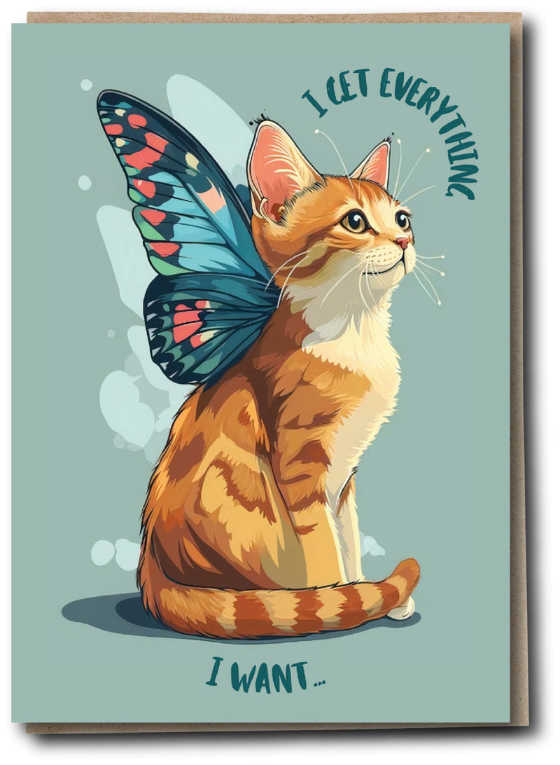 Silly Sausage Cards - I Get Everything - Something Different Gift Shop