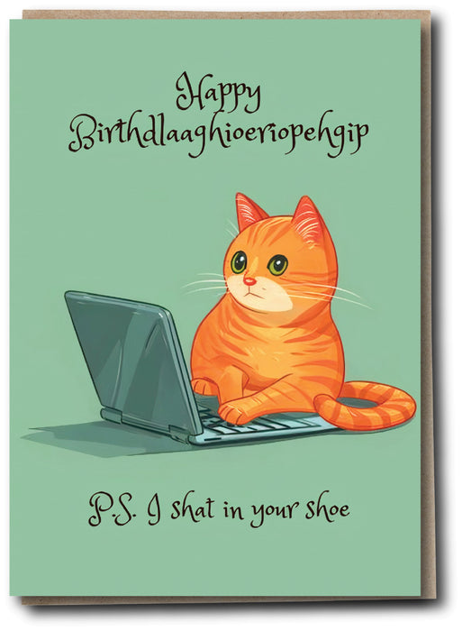 Silly Sausage Cards - PS Shoe - Something Different Gift Shop