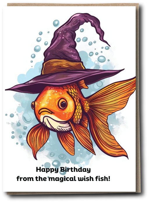 Silly Sausage Cards - Wish Fish - Something Different Gift Shop