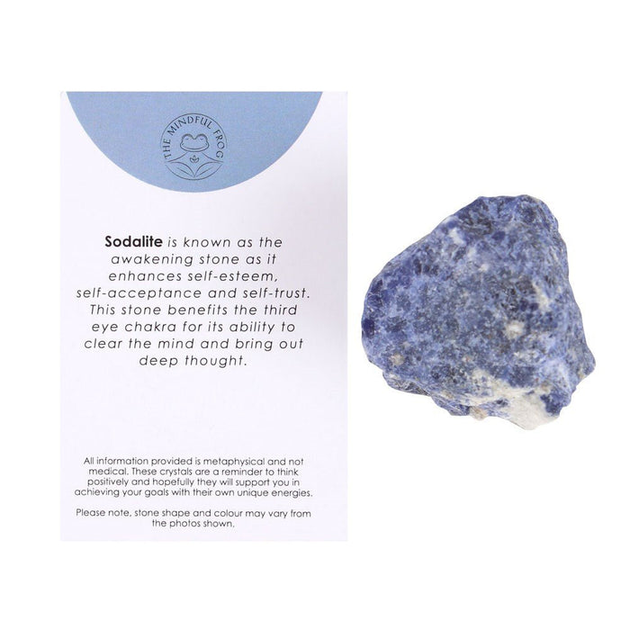 Sodalite Healing Rough Crystal - Something Different Gift Shop