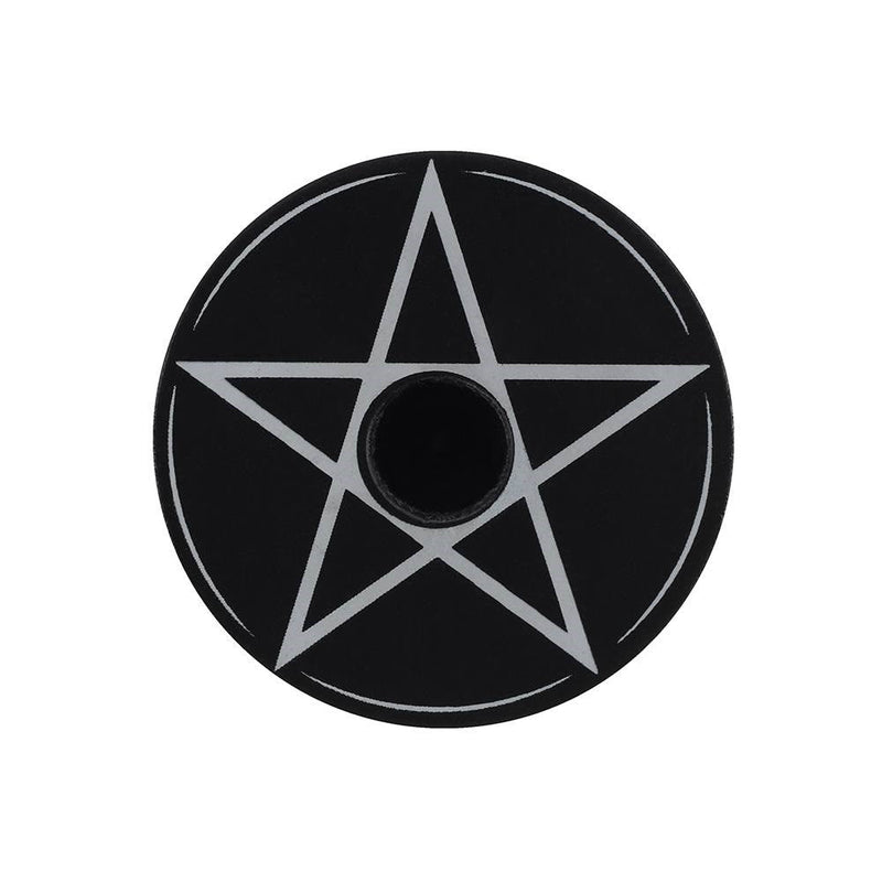 Spell Candle Holder - Pentagram - Something Different Gift Shop