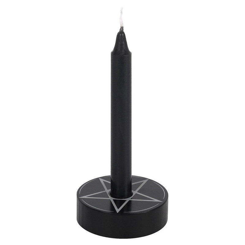 Spell Candle Holder - Pentagram - Something Different Gift Shop