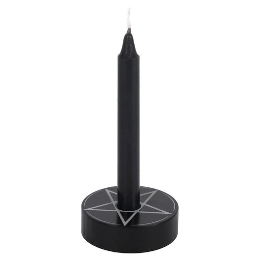 Spell Candle Holder - Pentagram - Something Different Gift Shop