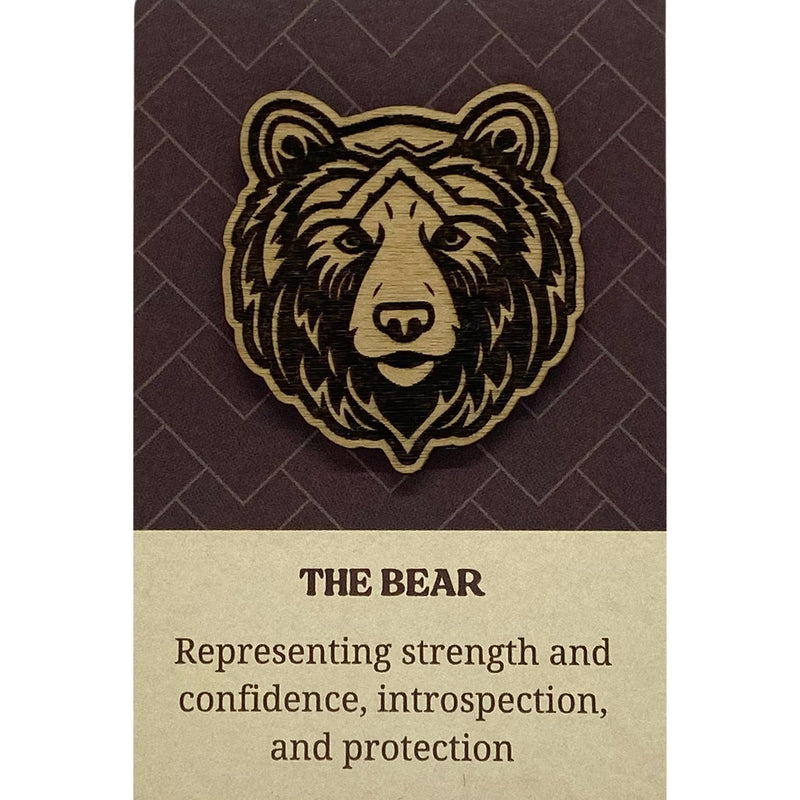 Spirit Animal Pocket Token - The Bear - Something Different Gift Shop