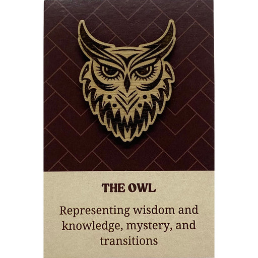 Spirit Animal Pocket Token - The Owl - Something Different Gift Shop