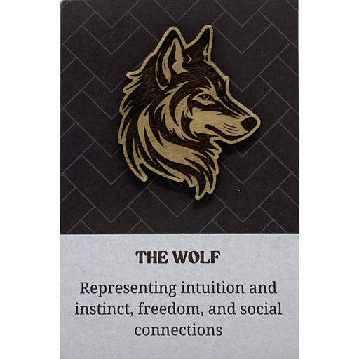 Spirit Animal Pocket Token - The Wolf - Something Different Gift Shop