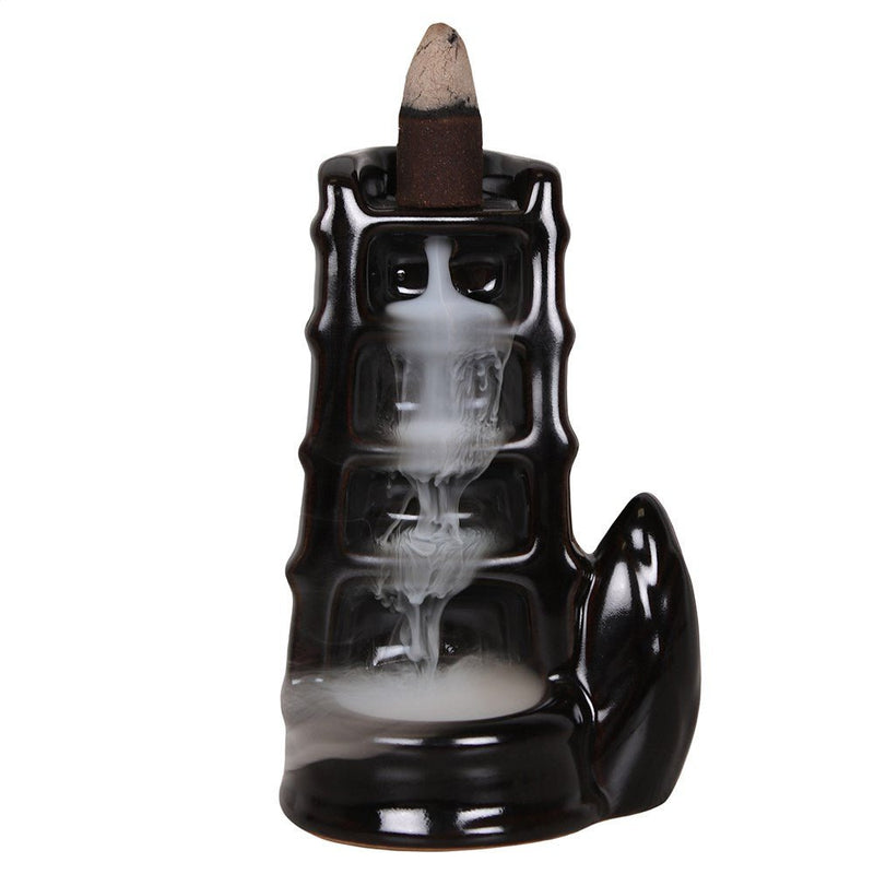 Split Bamboo Backflow Incense Burner - Something Different Gift Shop