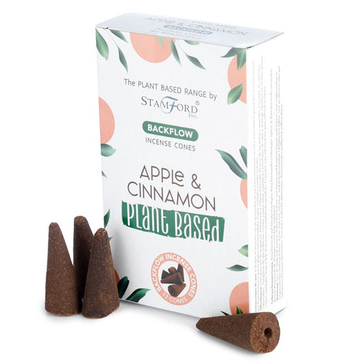 Stamford Apple & Cinnamon Plant Based Backflow Incense Cones - Something Different Gift Shop