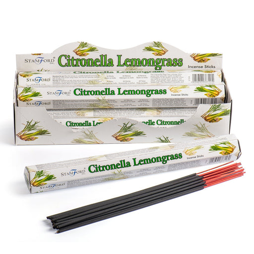 Stamford Citronella Lemongrass Incense Sticks - Something Different Gift Shop