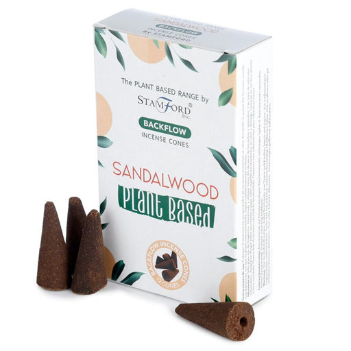 Stamford Sandalwood Plant Based Backflow Incense Cones - Something Different Gift Shop