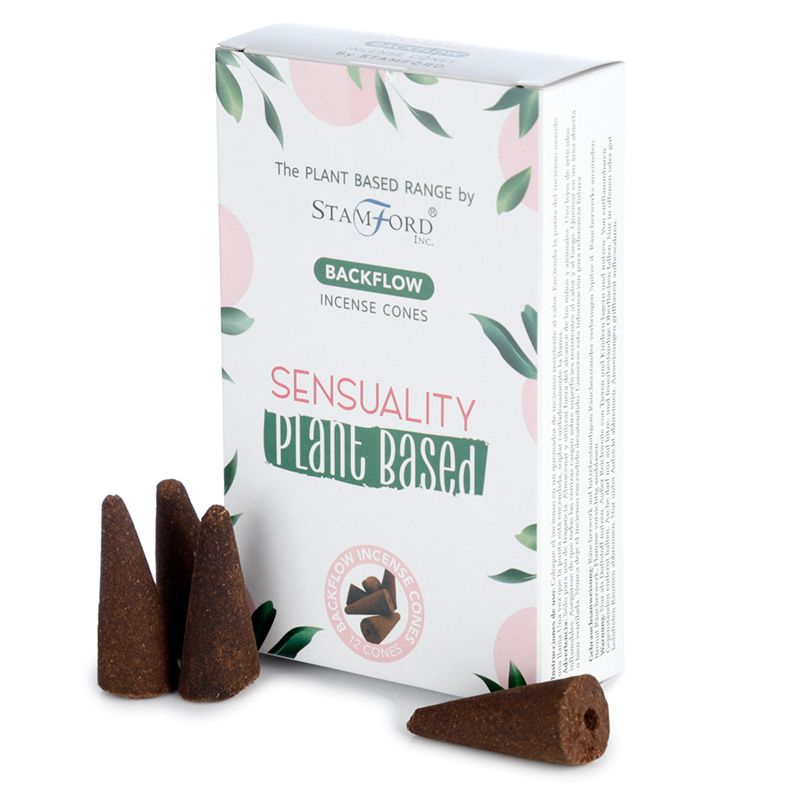 Stamford Sensuality Plant Based Backflow Incense Cones - Something Different Gift Shop