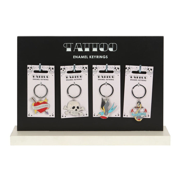 Tattoo Parlour Keyring - Something Different Gift Shop