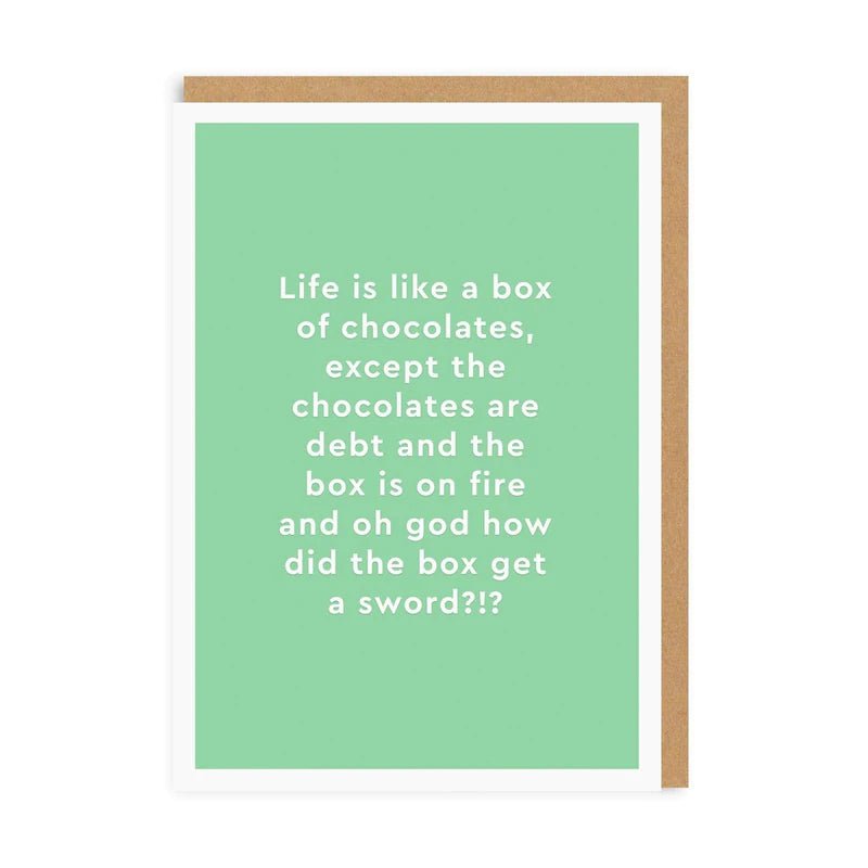 Technically Ron - Box Of Chocolates - Something Different Gift Shop
