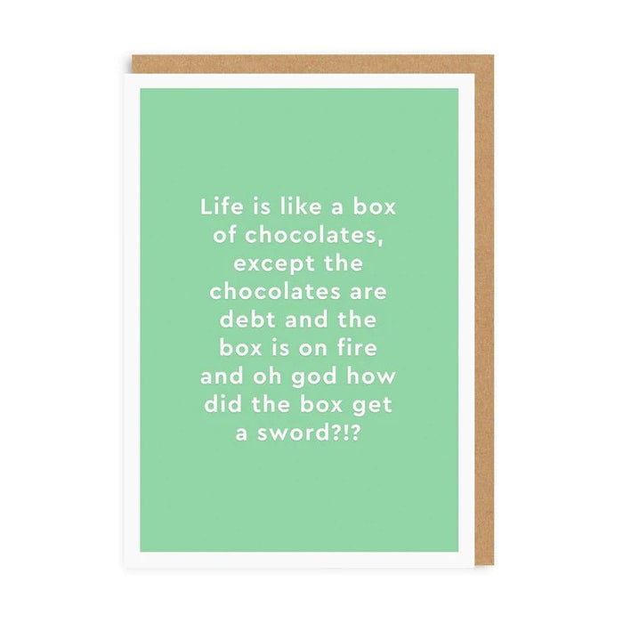 Technically Ron - Box Of Chocolates - Something Different Gift Shop