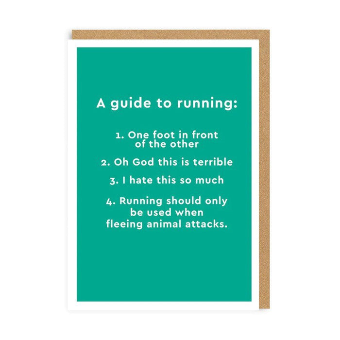 Technically Ron - Guide To Running - Something Different Gift Shop