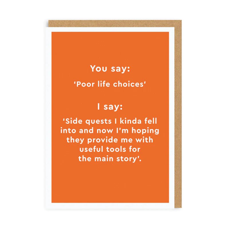 Technically Ron - Poor Life Choices - Something Different Gift Shop