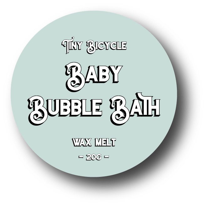Tiny Bicycle Baby Bubble Bath Mini Wax Melt - Something Different Gift Shop
