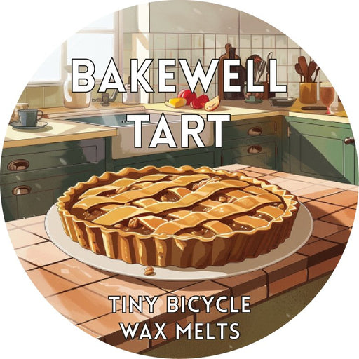 Tiny Bicycle Bakewell Tart Segment Wax Melt - Something Different Gift Shop