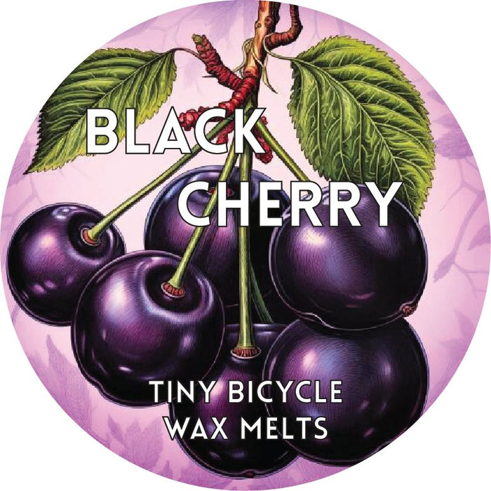 Tiny Bicycle Black Cherry Segment Wax Melt - Something Different Gift Shop