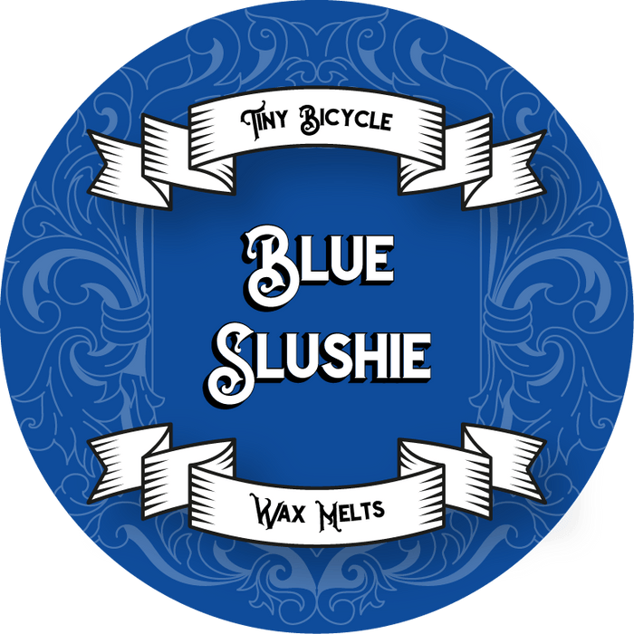 Tiny Bicycle Blue Slushie Segment Wax Melt - Something Different Gift Shop