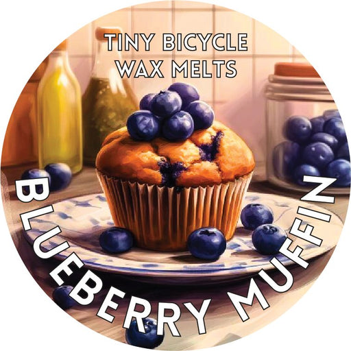 Tiny Bicycle Blueberry Muffin Segment Wax Melt - Something Different Gift Shop