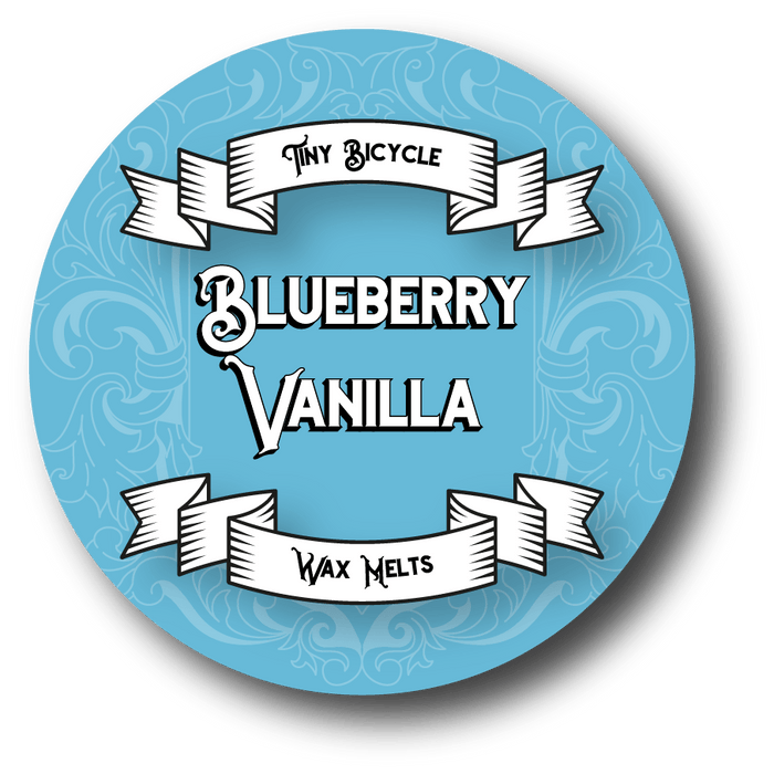 Tiny Bicycle Blueberry Vanilla Segment Wax Melt - Something Different Gift Shop