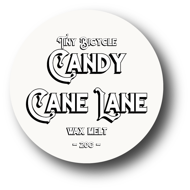 Tiny Bicycle Candy Cane Lane Mini Wax Melt - Something Different Gift Shop