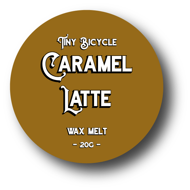 Tiny Bicycle Caramel Latte Mini Wax Melt - Something Different Gift Shop