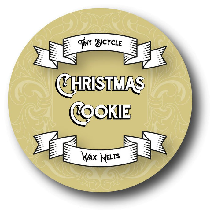 Tiny Bicycle Christmas Cookie Segment Wax Melt - Something Different Gift Shop