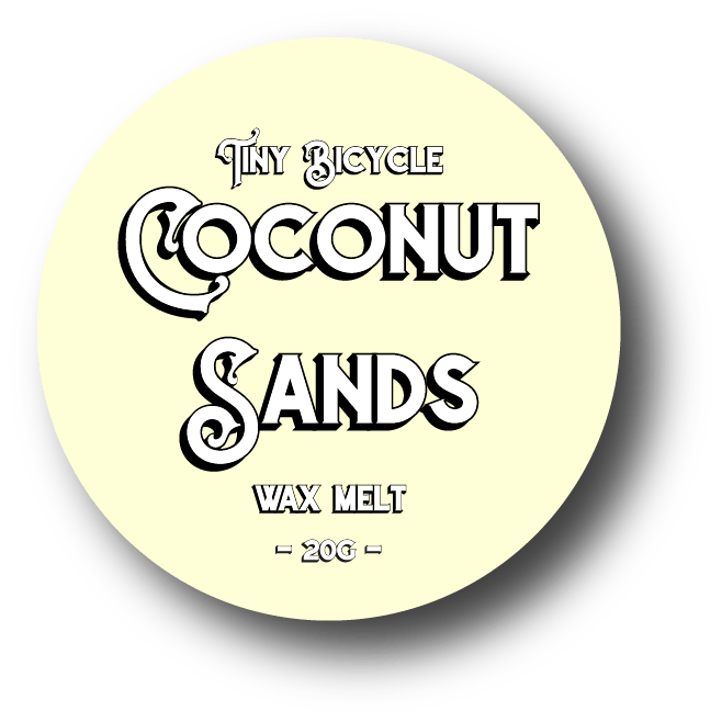 Tiny Bicycle Coconut Sands Mini Wax Melt - Something Different Gift Shop