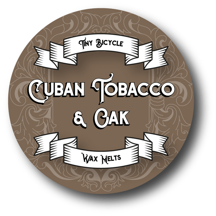 Tiny Bicycle Cuban Tobacco & Oak Segment Wax Melt - Something Different Gift Shop