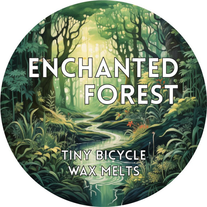 Tiny Bicycle Enchanted Forest Segment Wax Melt - Something Different Gift Shop