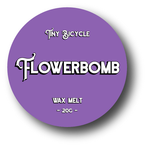 Tiny Bicycle Flowerbomb Mini Wax Melt - Something Different Gift Shop