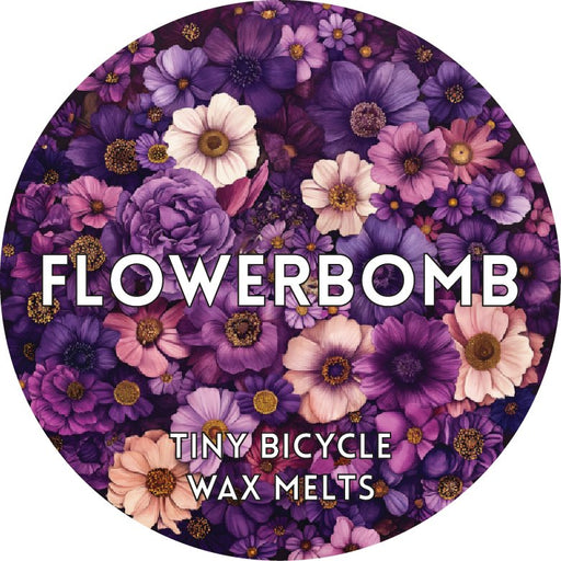Tiny Bicycle Flowerbomb Segment Wax Melt - Something Different Gift Shop