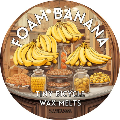 Tiny Bicycle Foam Banana Segment Wax Melt - Something Different Gift Shop