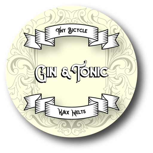 Tiny Bicycle Gin & Tonic Segment Wax Melt - Something Different Gift Shop