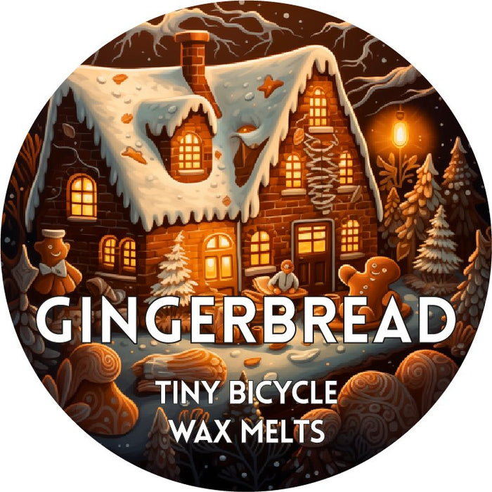 Tiny Bicycle Gingerbread Segment Wax Melt - Something Different Gift Shop