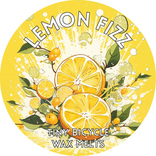 Tiny Bicycle Lemon Fizz Segment Wax Melt - Something Different Gift Shop