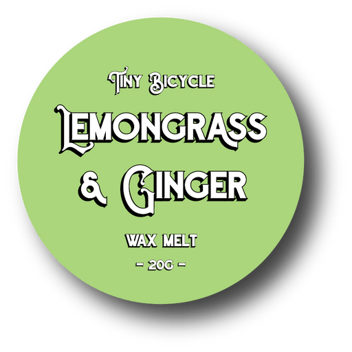 Tiny Bicycle Lemongrass & Ginger Mini Wax Melt - Something Different Gift Shop