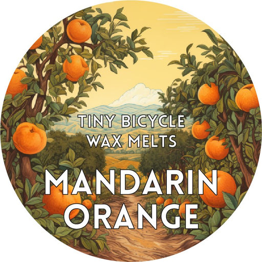 Tiny Bicycle Mandarin Orange Segment Wax Melt - Something Different Gift Shop