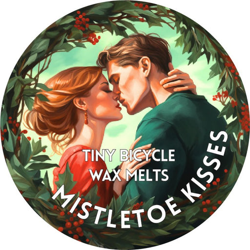 Tiny Bicycle Mistletoe Kisses Segment Wax Melt - Something Different Gift Shop
