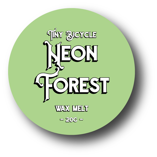 Tiny Bicycle Neon Forest Mini Wax Melt - Something Different Gift Shop
