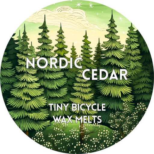 Tiny Bicycle Nordic Cedar Segment Wax Melt - Something Different Gift Shop