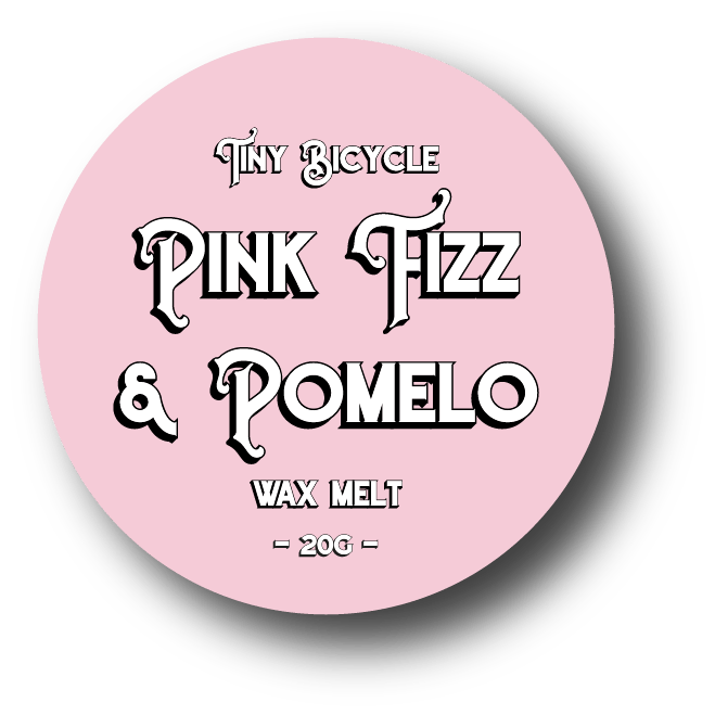 Tiny Bicycle Pink Fizz & Pomelo Mini Wax Melt - Something Different Gift Shop