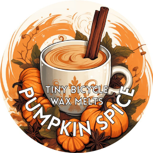 Tiny Bicycle Pumpkin Spice Segment Wax Melt - Something Different Gift Shop