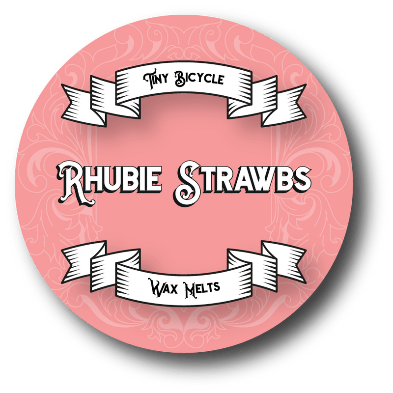 Tiny Bicycle Rhubie Strawbs Segment Wax Melt - Something Different Gift Shop