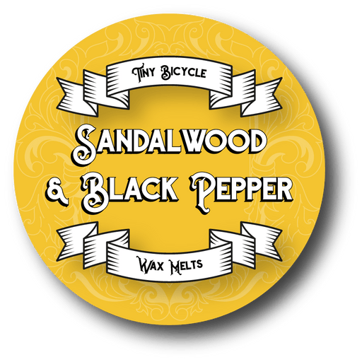 Tiny Bicycle Sandalwood & Black Pepper Segment Wax Melt - Something Different Gift Shop
