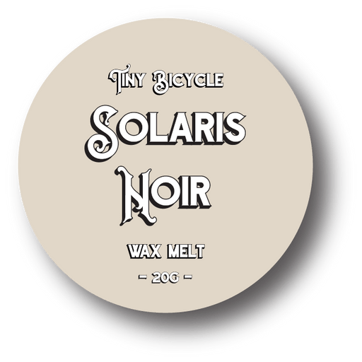 Tiny Bicycle Solaris Noir Mini Wax Melt - Something Different Gift Shop